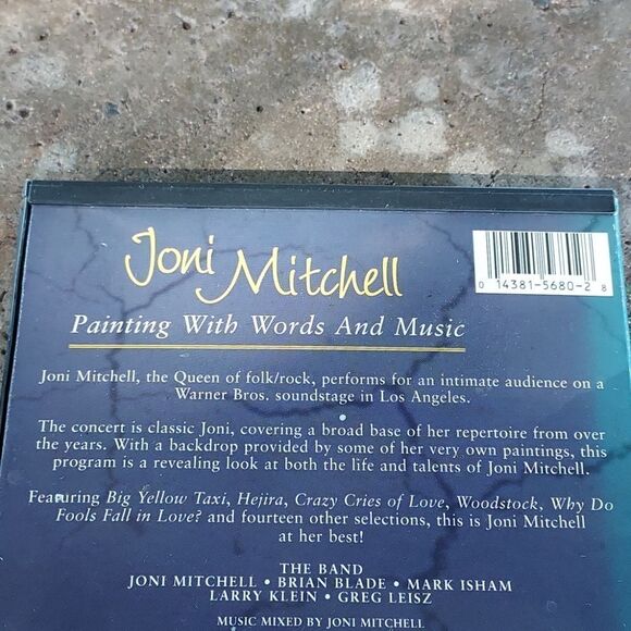 Joni Mitchell Painting with Words and Music" DVD - Picture 6 of 6